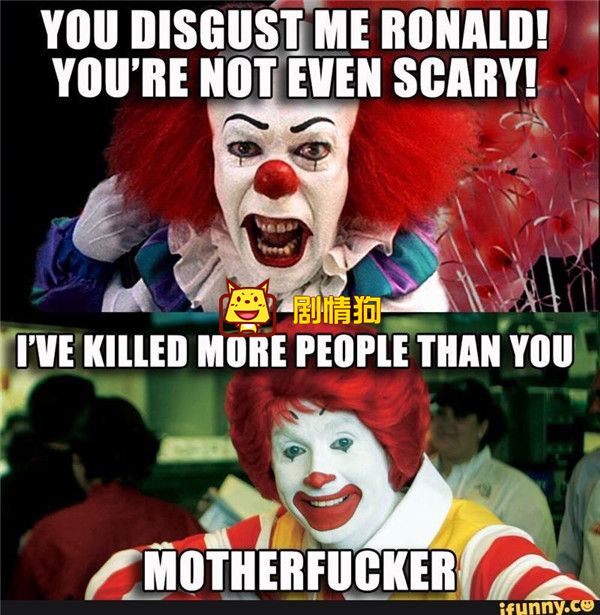 小丑回魂是在给麦当劳打广告吗