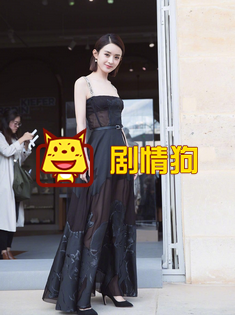赵丽颖时装周穿的黑色长裙是什么品牌